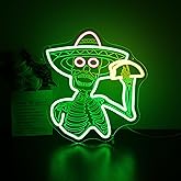 Neon Sign, HSJNJKFU Neon Signs for Wall Decor, Kitchen, Shop, Restaurant, Cafe, Man Cave Decor, Carving Design LED Light Sign - Bar Beer Signs USB Powered