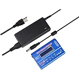 HOBBYMATE Imax B6 Clone Lipo Battery Balance Charger, Rc Hobby Battery Balance Charger LED W/ AC Power Adapter
