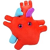 GIANTmicrobes Heart Plush, Heart Stuffed Animal, Heart Transplant Gifts, Heart Toy, Anatomical Heart Gifts, Cardiologist Gifts, Cardiology Gifts, Open Heart Surgery Gifts, Heart Attack Survivor Gifts