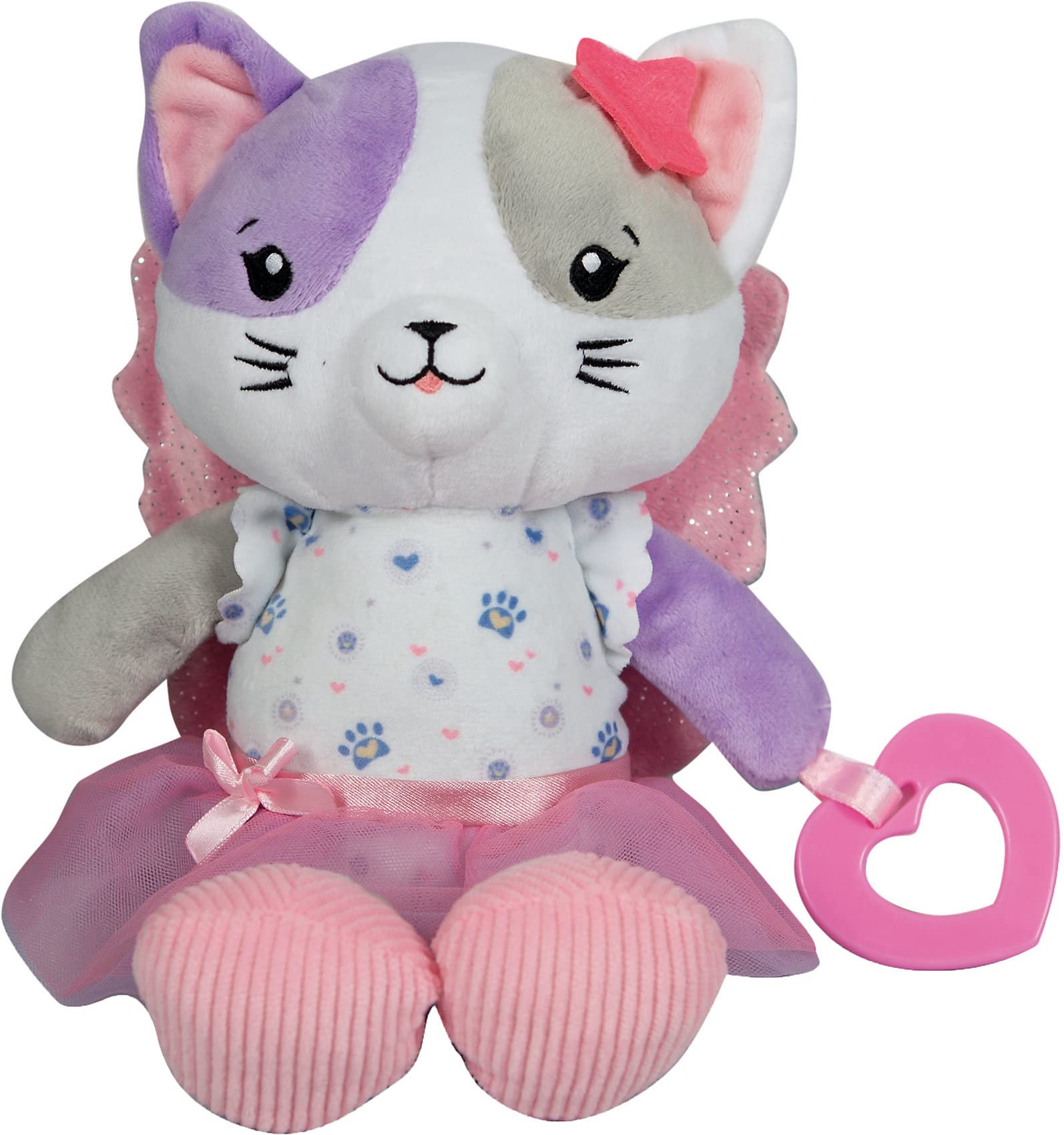 Clementoni Baby 17420, Katy the Kitty Plush Toy for babies, Ages 0 months Plus