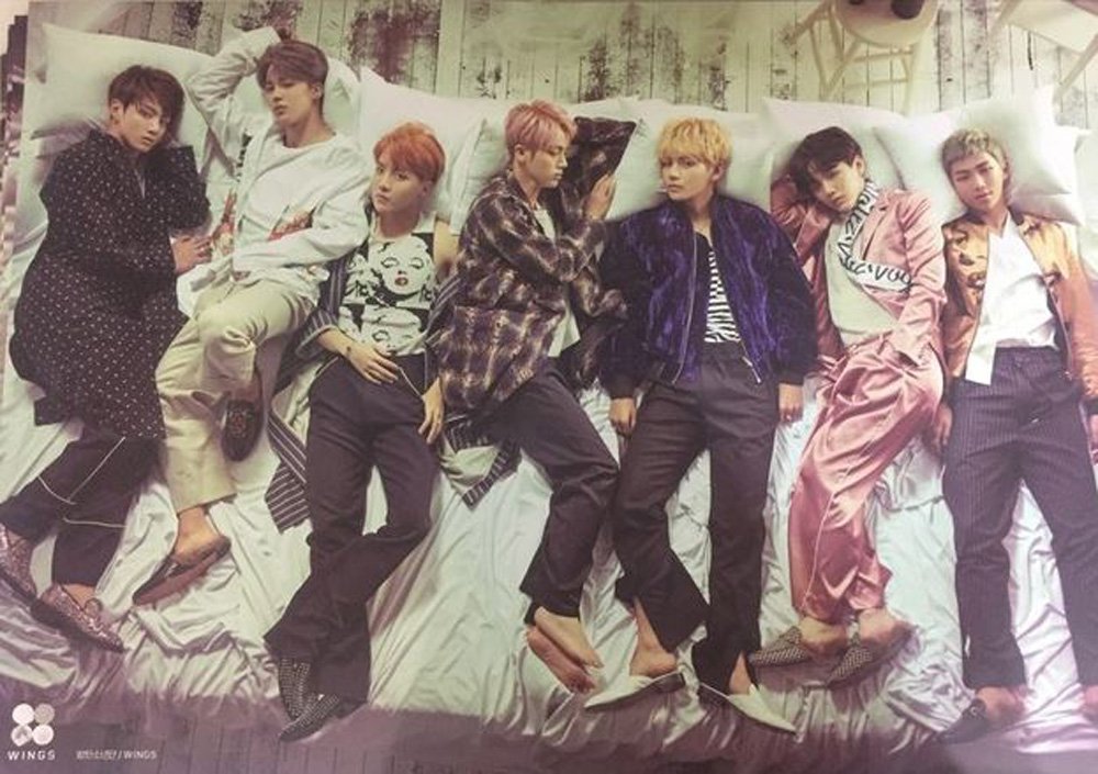 W Version BTS Wings 2nd Album Extra 10 Photocards Set Bangtan Boys Vol