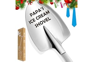 Stocking Stuffers for Men, Gifts for PAPA from Granddaughter Grandson, Ice Cream Shovel for Ice Cream Lovers, Mens Gifts PAPA