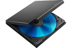 PIONEER External Blu-ray Drive BDR-XD08B USB 3.2 Gen1 (USB Type-C) / 2.0 Slim Portable BD/DVD/CD Writer