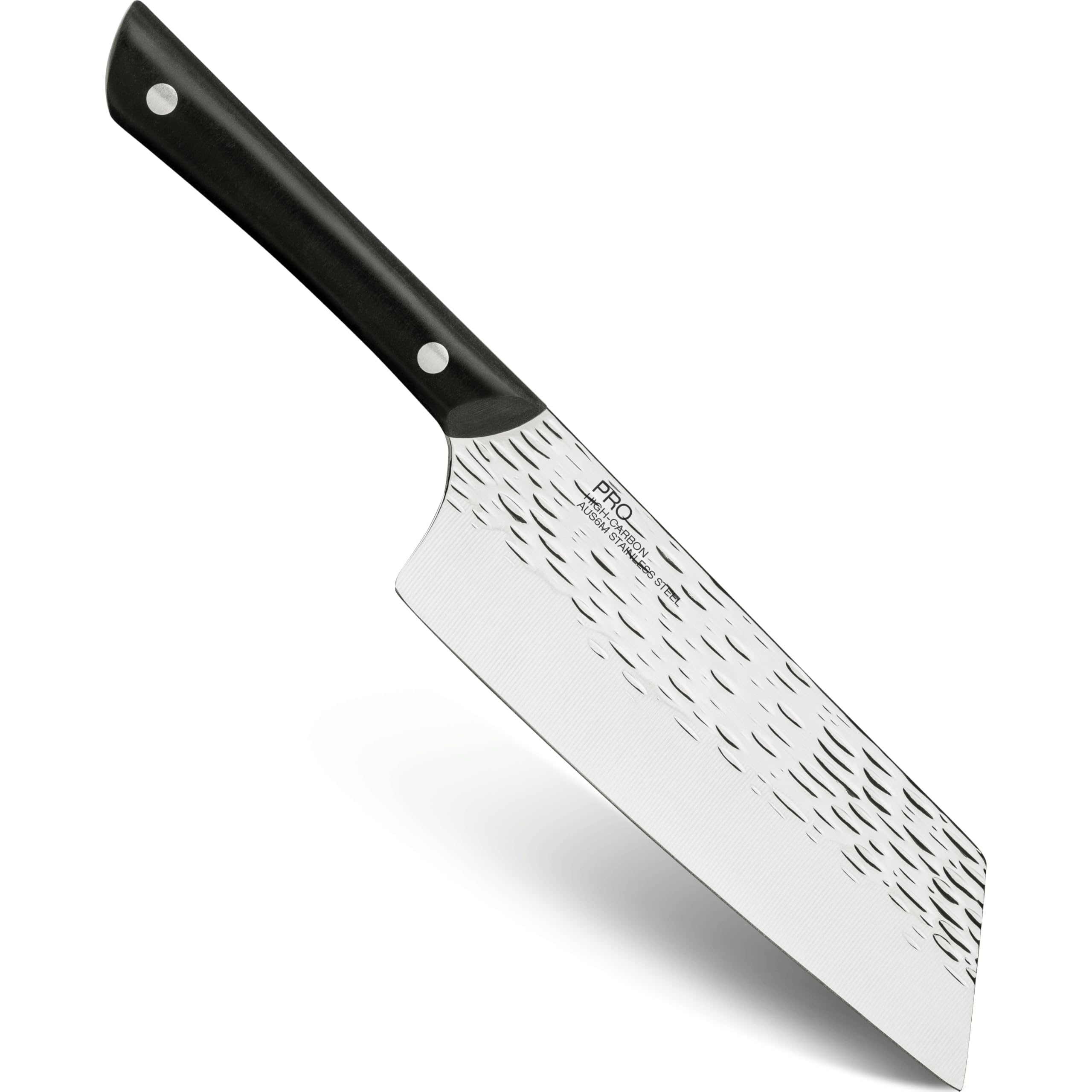 Kai PRO 7″ Asian Utility Knife, Hand Sharpened Japanese Kitchen Knife Ideal for Stir Fry, Japanese AUS6M Stainless Steel Blade, Full-Tang POM Handle, NSF Certified, For Professional and Home Chefs