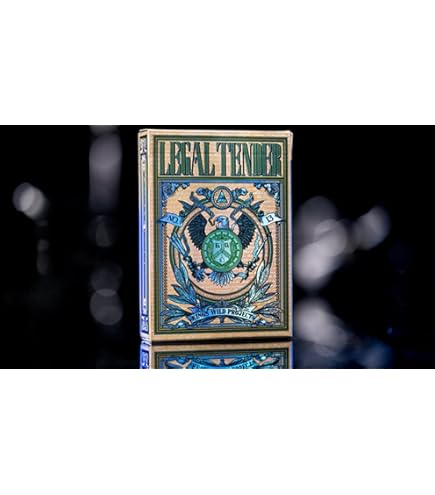 Amazon.com: JP GAMES LTD Legal Tender v3 Holographic Playing