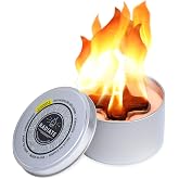 Radiate Portable Smokeless Campfire Fire Pit, 2 Hour Burn Time, Cozy Warmth | Easy To Light Or Camping, Hiking, Picnic, Beach, Patio &amp; Backyard, Portable Outdoor Fire Bowl, Made In USA, Emergency Heat