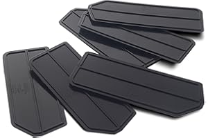 Triton Products 4-220 LocBin Bin Dividers for 3-220 Bins 7-Inch L by 2-5/8-Inch W by 1/8-Inch H ABS Plastic Black 6-Pack