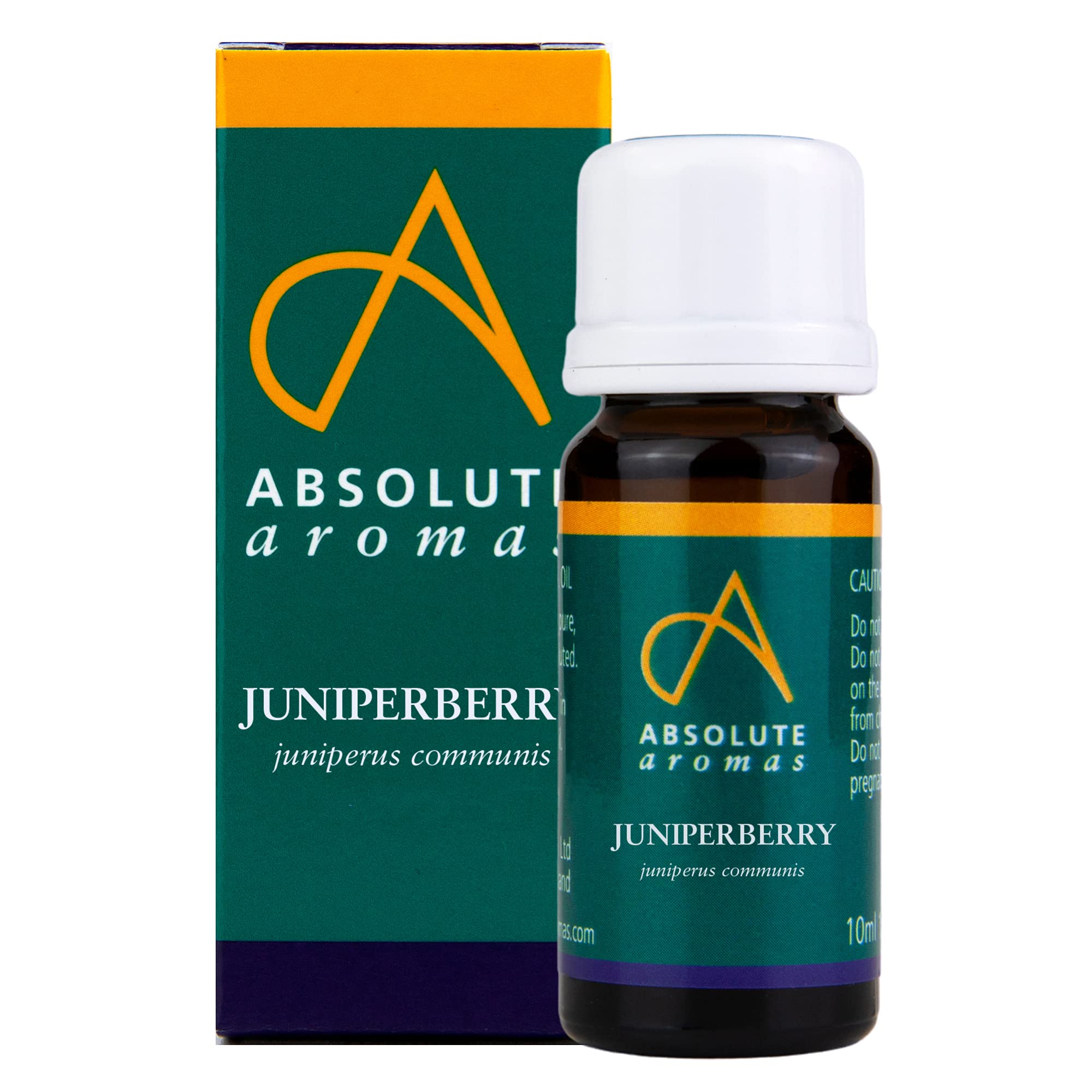 Absolute Aromas Juniperberry Essential Oil 10ml - 100% Pure, Natural, Undiluted, Vegan and Cruelty-Free - for use in Diffusers and Aromatherapy Blends