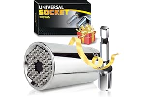 bnowi Universal Socket Wrench Set Tools Multi-Size Self Adjustable for Regularity or Irregularity Screw Improvement Home DIY Stocking Stuffers Christmas Gifts for Men Dad and Women (Universal)