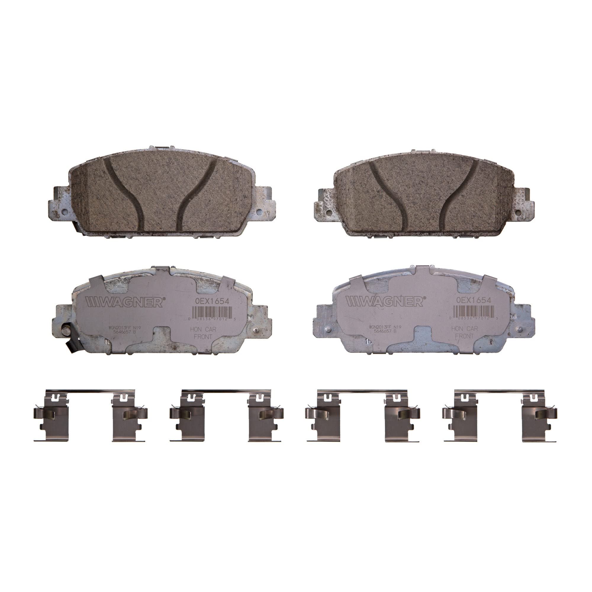 Photo 1 of Wagner Brake OEX OEX1654 Disc Brake Pad Set Premium Ceramic