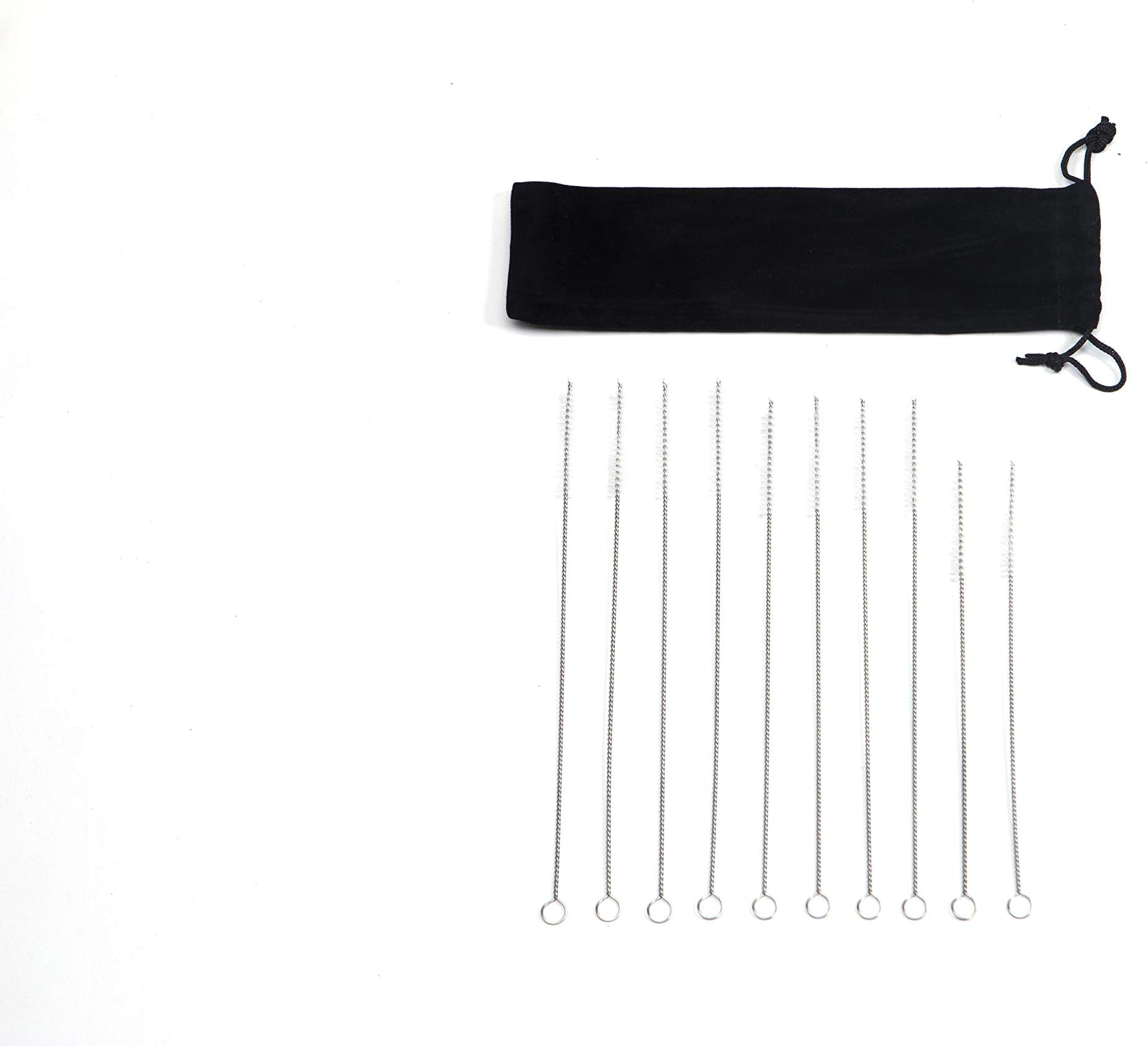 10 PCs Straws Tumblers Cleaning Brush - 4 pcs 9.4" x 12 mm 4-pcs 9" x 10 mm 2-Pcs 7.8"10mm