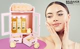 BRUBAKER Cosmetics Green Tea Lemon Bath Body Gift Set 10 Pcs Cabinet view 7