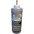 Tharos Distribution Magic Crack Filler 2LB Asphalt Black, for Filling in Cracks on Asphalt Driveways and Roads. Installs Easily Dry Granular No Mess and DIY (Black, 1)
