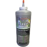 Tharos Distribution Magic Crack Filler 2.5LB Asphalt Black, for Filling in Cracks on Asphalt Driveways and Roads. Installs Easily Dry Granular No Mess and DIY (Black, 1)