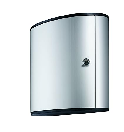 Durable 195123 Key Box - 18 Key Capacity (Silver)