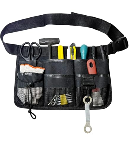 Adjustable Belt Apron For Pet Trainer, Garden Tools Organizer, Waiter, Hair Stylist - View #6