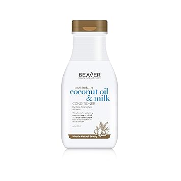 BEAVER Moisturizing Coconut Oil & Milk Conditioner 350ml