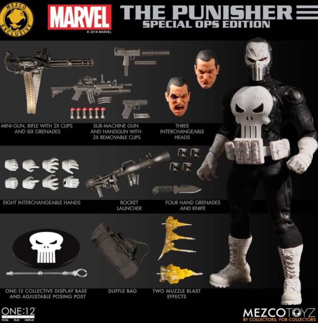 punisher netflix mezco