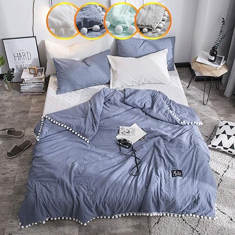 Leadtimes Blue Summer Comforter 