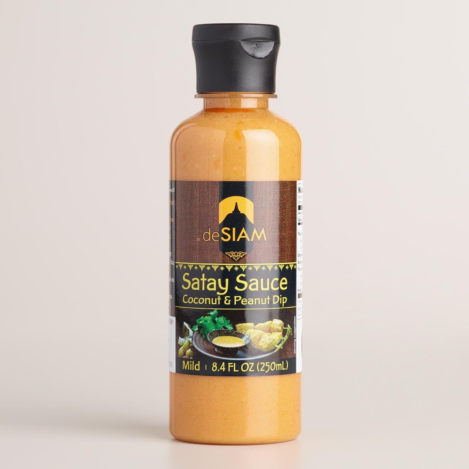 deSiam Peanut and Coconut Sauce, Set of 6 (8.4 oz) Grocery