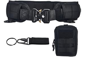 Ratulie Tactical Battle Belt Set Molle Belts Hunting Game Belts Defense Belts