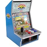 Evercade Alpha Street Fighter Bartop Arcade - Pre-assembled unit with Competition-Grade Arcade Controls + 8&rdquo; High-Resolution IPS Screen