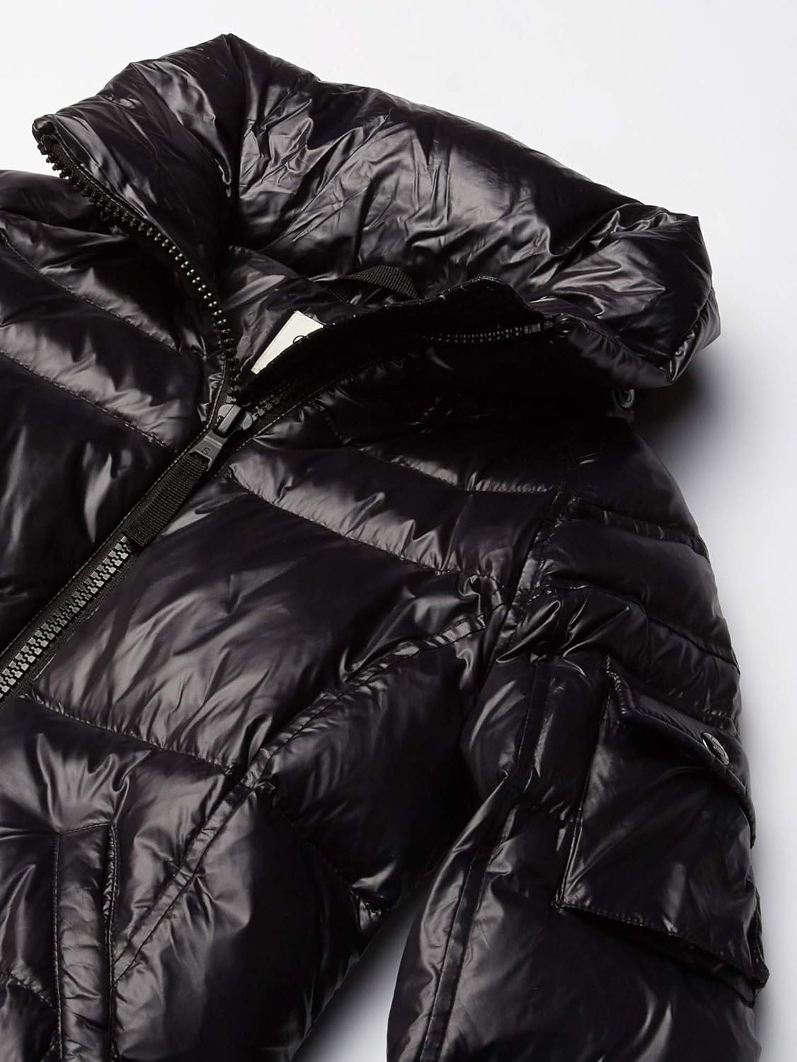 S13 girls Faux Fur Mogul Down Puffer: Clothing