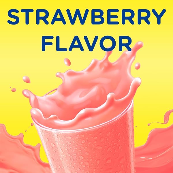 NESQUIK STRAWBERRY POWDER DRINK MIX 9.38OZ