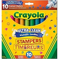 Crayola Ultra Clean Washable Stampers Markers Arts & Crafts (56-8169)