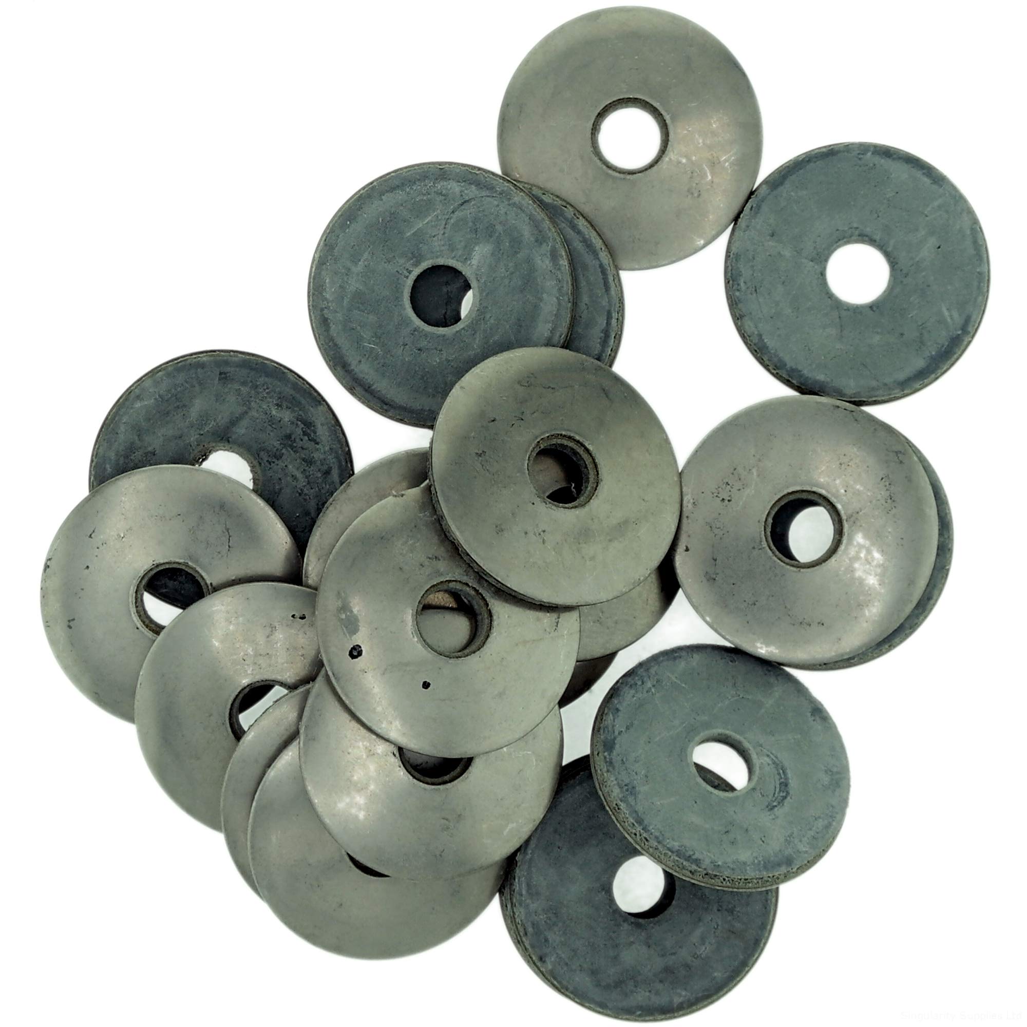 D8.5 (8.5mm x 29mm) Sealing Washer (Grey EPDM) - Stainless Steel (A2) (Pack of 20) — image 1