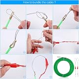 Zocipro 20M Fish Tape Wire Puller 4mm Rods Electric Cable Threader Tool view 5