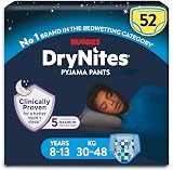 Huggies DryNites Pyjama Pants Boys 8-13 Years 52 Pants 30-48kg Disney Marvel
