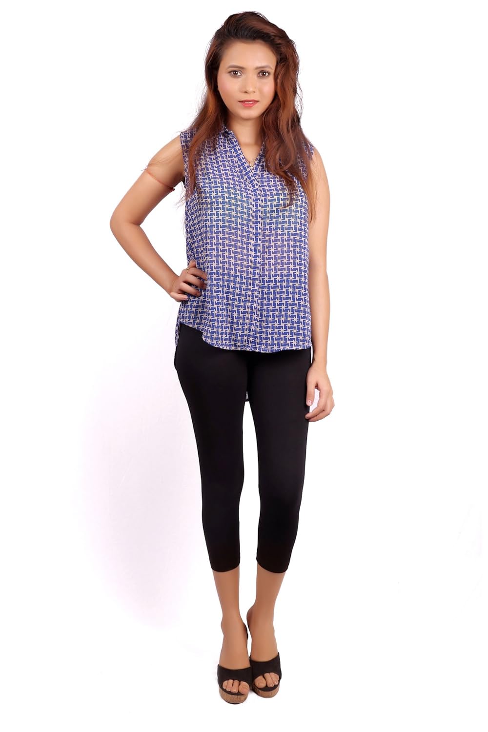 styleg cotton lycra capri legging