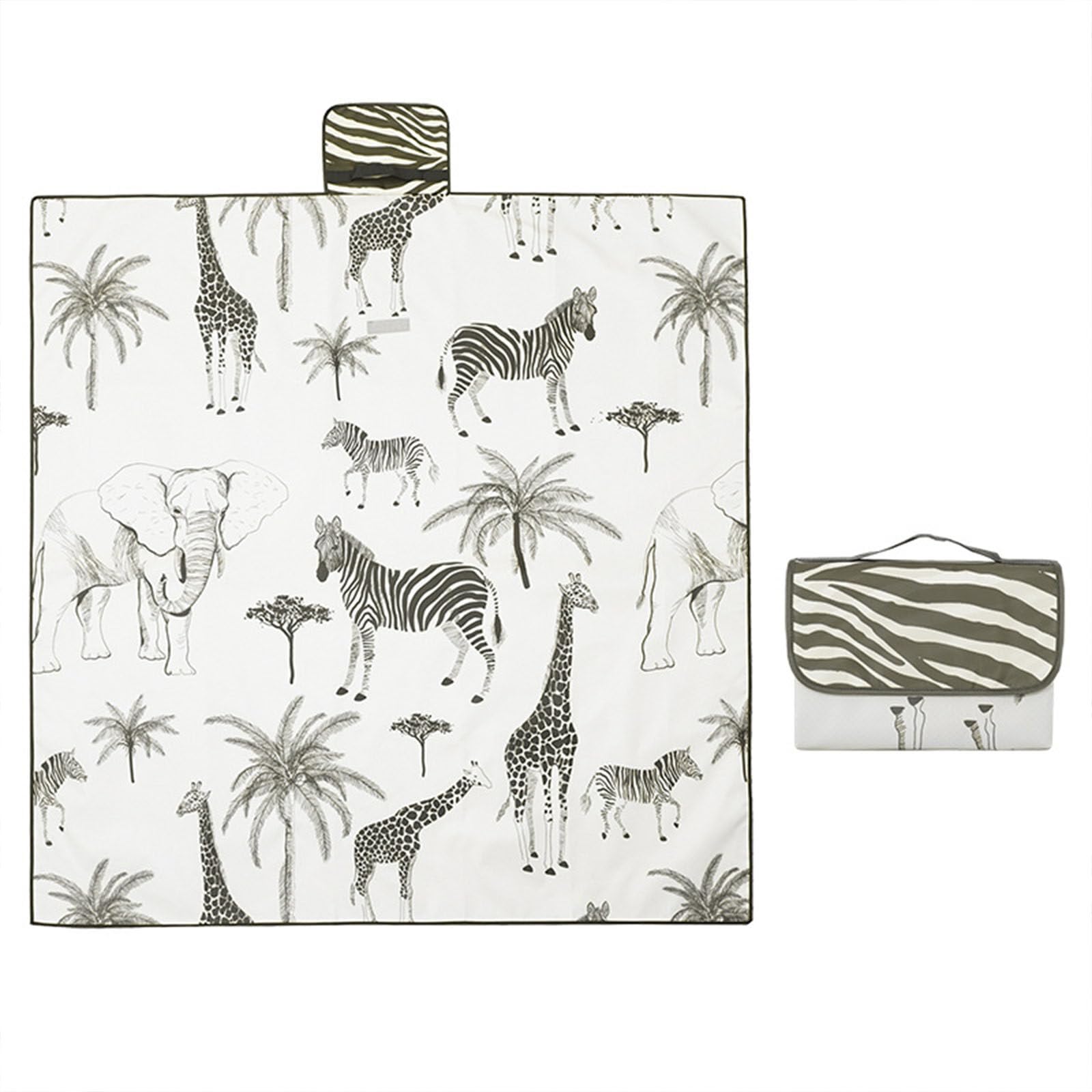 Zjyufy 2 in 1 Splash Mat for Under Highchair, 51 Mess Mat, Play Mat, Waterproof Non- Slip Floor Protector for High Chair, Arts, Crafts, Play