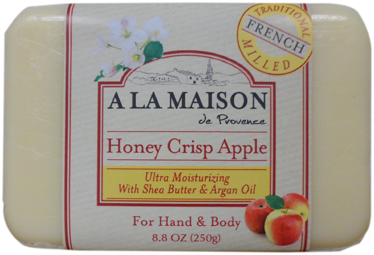 A La Maison Honey Crisp Apple Soap, 8.8 Ounce