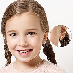 Hypoallergenic Earrings for Girls Toddler Surgical
