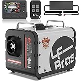 LF Bros 110V/12V/24V 5KW Diesel Heater, All-in-One 5L Air Diesel Parking Space Heater with Stylish Design, Come with Remote C