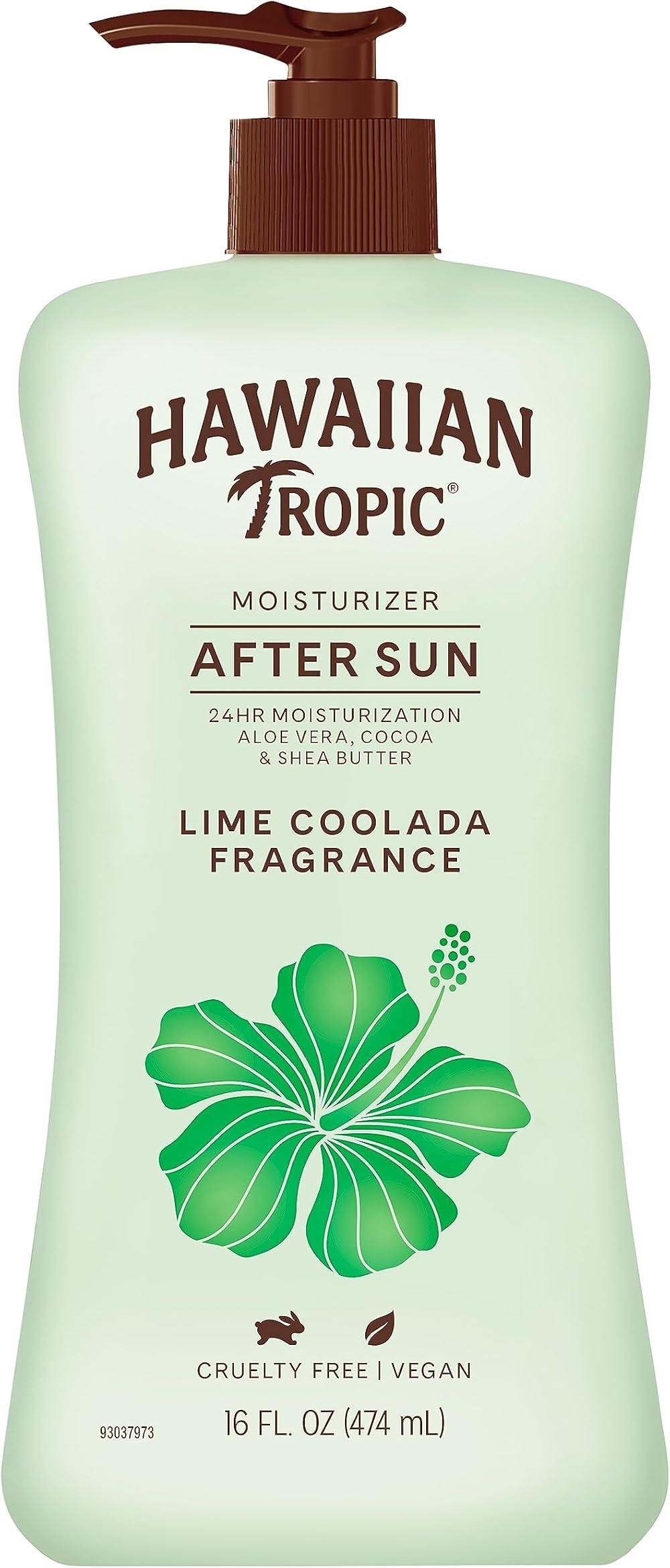 HAWAIIAN Tropic Lime Coolada After Sun Lotion 16oz Moisturizing Skin Care