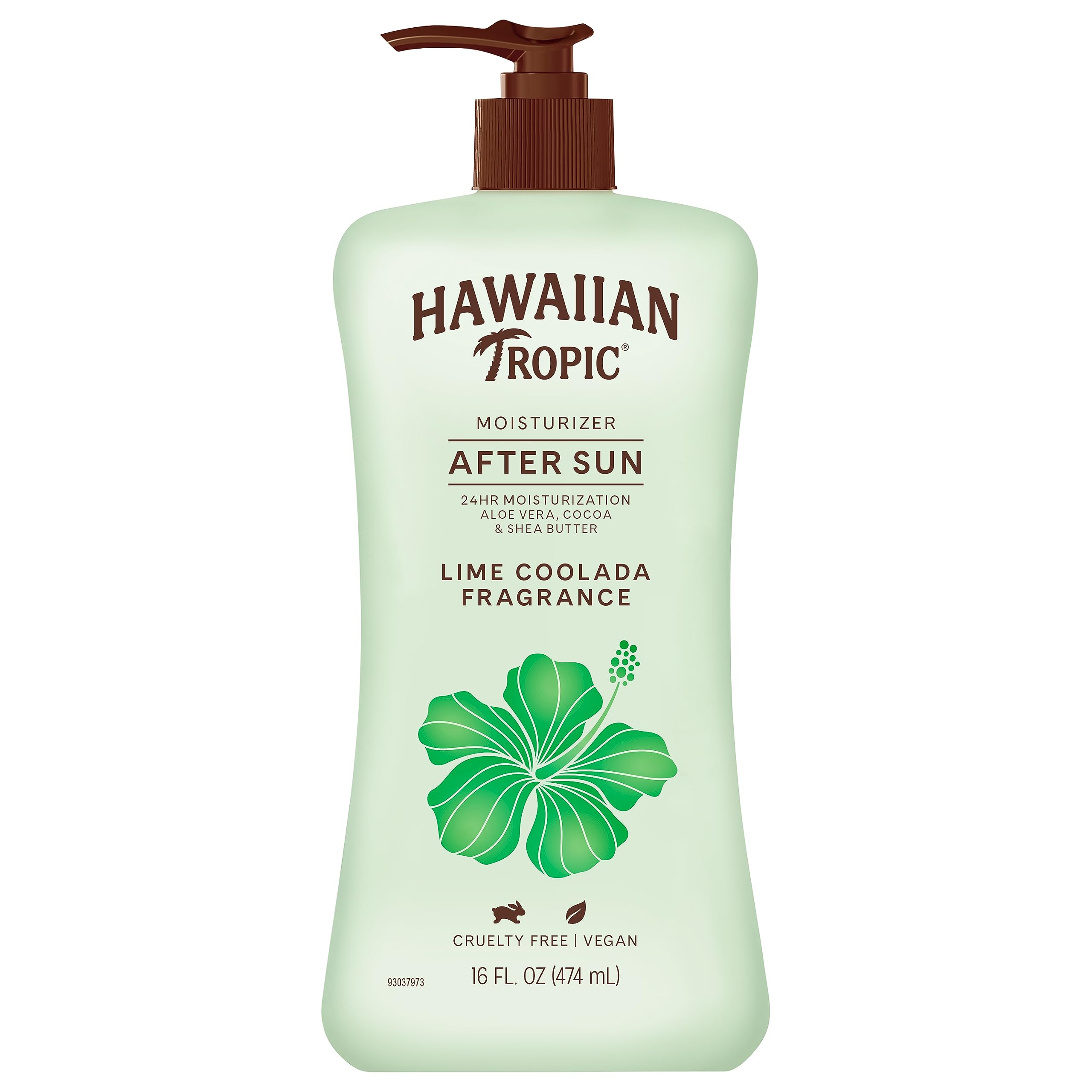 Hawaiian Tropic Lime Coolada After Sun Moisturizing Lotion, 16-Ounces