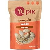 Yupik Semi-Salted Pumpkin Seeds in Shell, 6.5 Oz, Kosher, Gluten-Free Seeds, With Sea Salt, Healthy Snacks, Rich in Fiber