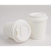 Golden Apple, Disposable Paper Coffee Cups 4 oz. Cups & Lids Quantity 50 cups per pack.