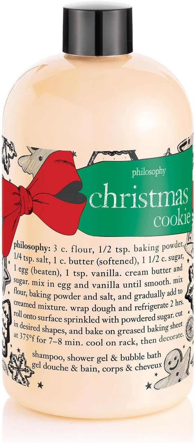 Philosophy Christmas Cookie Shampoo, Shower Gel & Bubble Bath