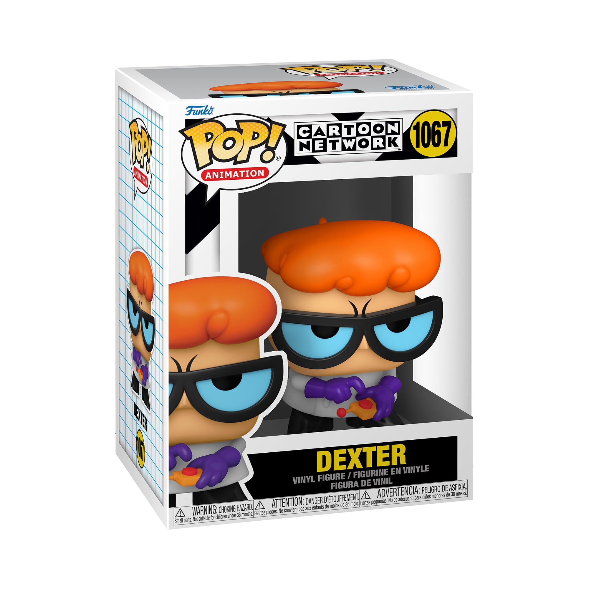Funko POP! Animation: Dexter's Lab - Dexter With Remote - Dexter's Laboratory - Collectable Vinyl Figure - Gift Idea - Official Merchandise - Toys for Kids & Adults - TV Fans