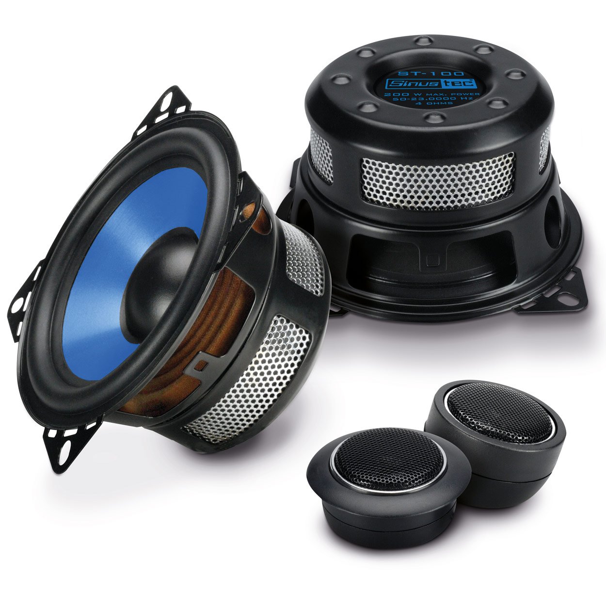 Sinustec 13909 St 100 (10 cm) 2-Way System , Black