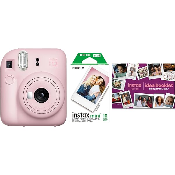Fujifilm Instax Mini 12 Pink Bundle 2026 : Electronics