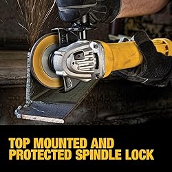 DEWALT Angle Grinder, 4-1/2-Inch, 11-Amp, 11,000