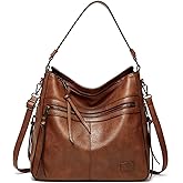 FANDARE Vintage Handbag Women Hobo Top-handle Tote Bags Ladies Shoulder Bucket