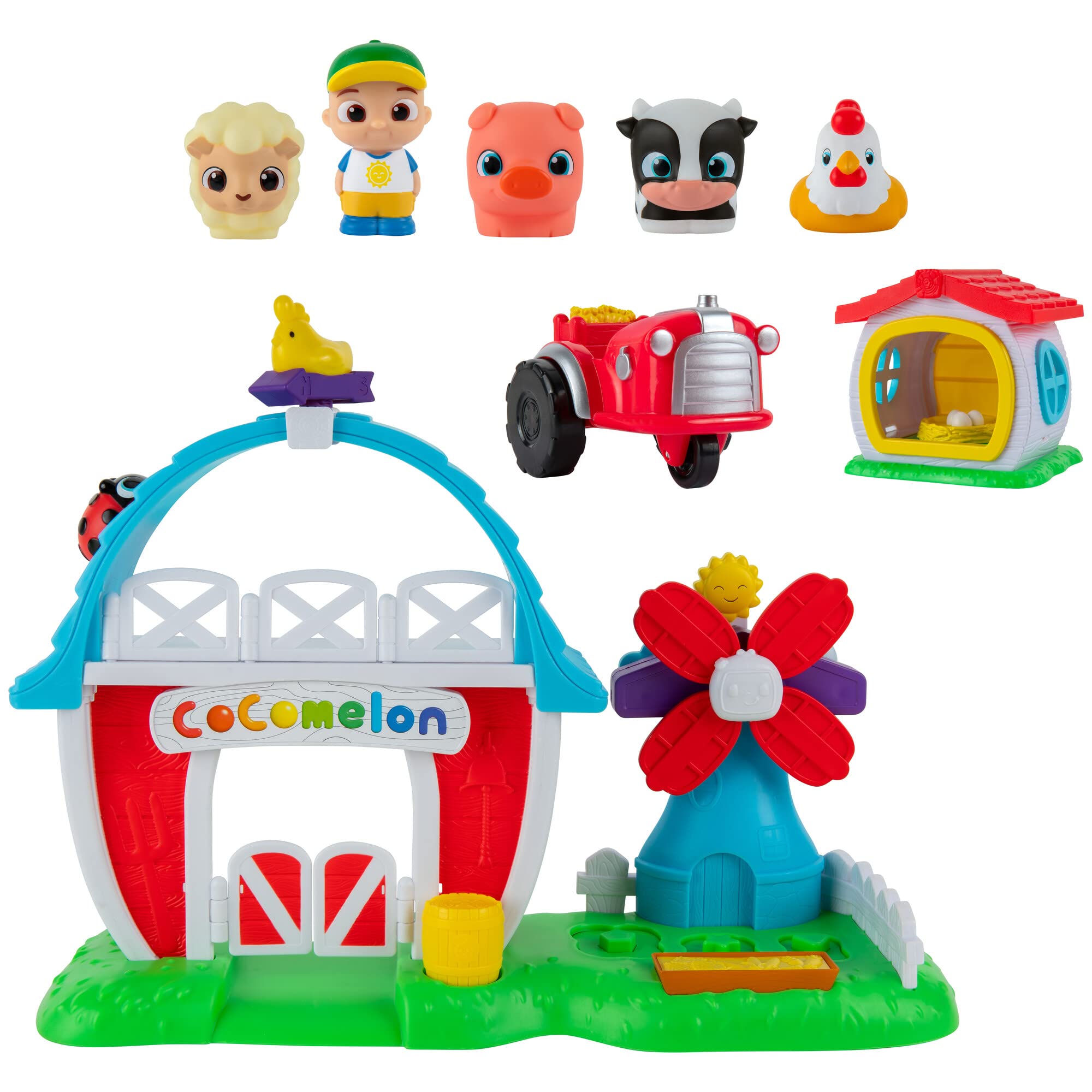 Farm Hasbro Mua Petting Farm Playset - Features a Farmer Figure JJ, Barn Animals ...