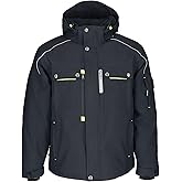 RefrigiWear Extreme Hooded Jacket – Men’s Heavy-Duty Insulated Work Coat, Waterproof, Wind-Tight, Comfort Rated to -60°F