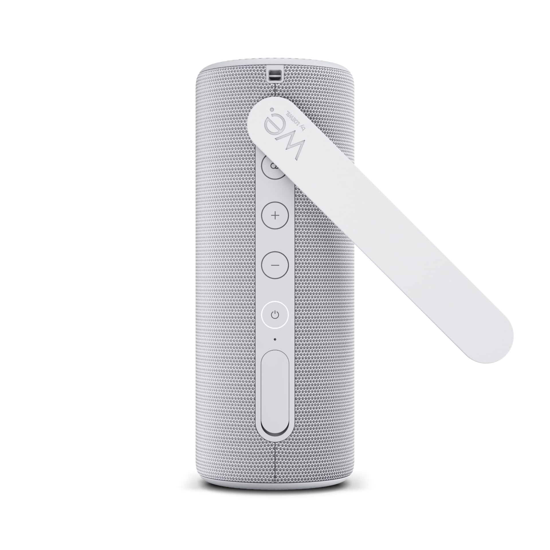 We. by Loewe. HEAR 1 Portable Bluetooth Wireless Speaker, Indoor/Outdoor, Bluetooth V5.0, 40W Audio Output, IPX6 Rating, 12h-14h Playing Time, 2h-3h Charging Time, Crystal Clear Quality - Cool Grey